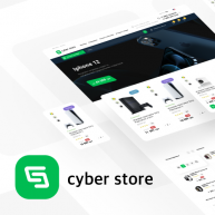 CyberStore - адаптивный универсальный шаблон + Быстрый Старт