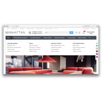 Manhattan Шаблон Opencart 3.x (12 вариантов)